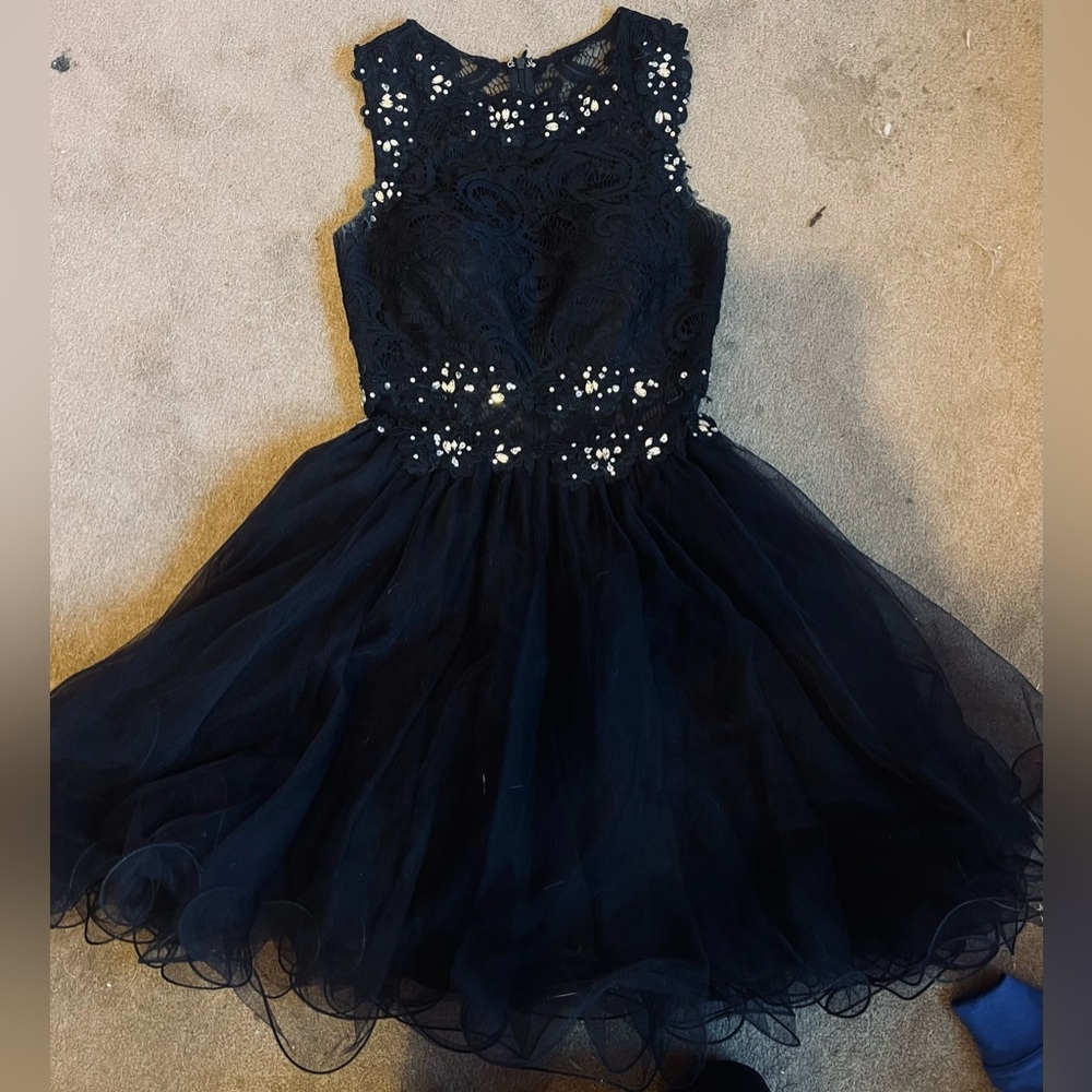 Black homecoming dress